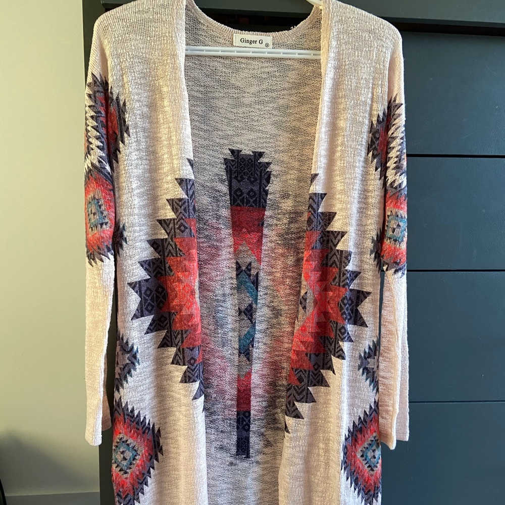 Long cardigan